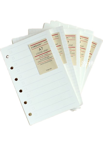 Yapılacaklar Listesi A7 6 Delikli Gevşek Yapraklı Defter Dolum Standardı A5 A6 A7 Günlük Notları Yeniden Doldur Haftalık Planlayıcı Dolgu Kağıtları (Yurt Dışından)