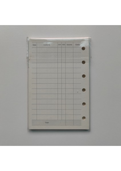 Yapılacaklar Listesi A7 6 Delikli Gevşek Yapraklı Defter Dolum Standardı A5 A6 A7 Günlük Notları Yeniden Doldur Haftalık Planlayıcı Dolgu Kağıtları (Yurt Dışından)