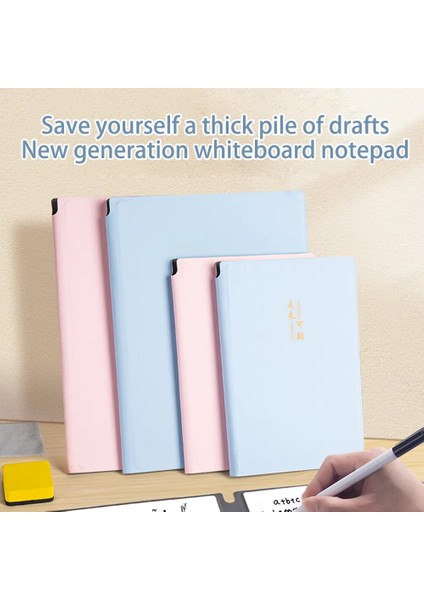 A4 A4 A5 Silinebilir Yeniden Kullanılabilir Beyaz Tahta Dizüstü Seti Beyaz Tahta Kalem Silme Bezi Haftalık Planlayıcısı Taşınabilir Şık Ofis Defterleri (Yurt Dışından) fırsatları