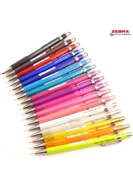 M Japonya Zebra MA53 Otomatik Kalem Altıgen 0.5 mm Çizim Kalemi Mercan Tozu (Yurt Dışından)