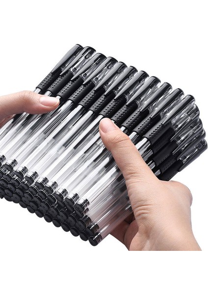 Set C-6 Kırmızı Kalem Jel Kalem Dolum Seti Okul Malzemeleri Siyah Mavi Kırmızı Mürekkep Rengi 0.5mm Geri Çekilebilir Tükenmez Kalemler Iş Öğrenci Okul Ofis (Yurt Dışından)