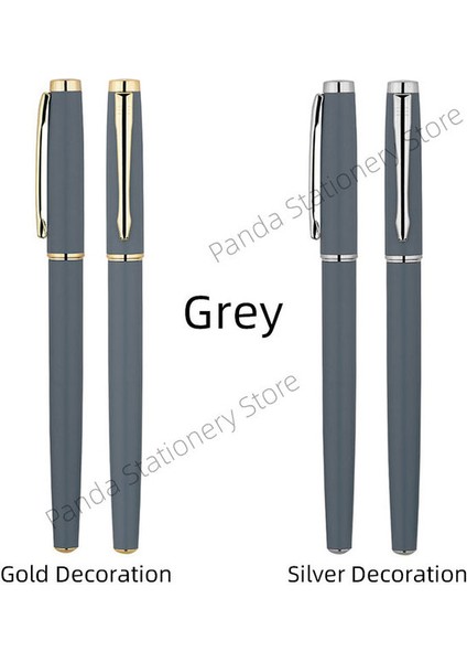 Gümüş Dekorasyon Metal Jel Kalem Özelleştirilebilir Logo Erkekler Için Hediye Olarak Özel Ad Lüks Premium Kalem Ofis Malzemeleri Hediyeye Tanık Reklam Kalemi (Yurt Dışından) fiyatları