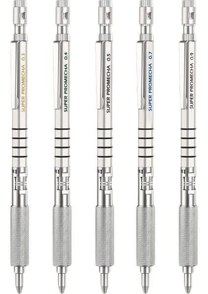 PM-1500 0.3mm Ohto PM-1500P Mekanik Kurşun Kalem 0.3 0.4 0.5 0.7 0.9mm Metal Düşük Ağırlık Merkezi Hassas Çizim Japon Okul Malzemeleri (Yurt Dışından)