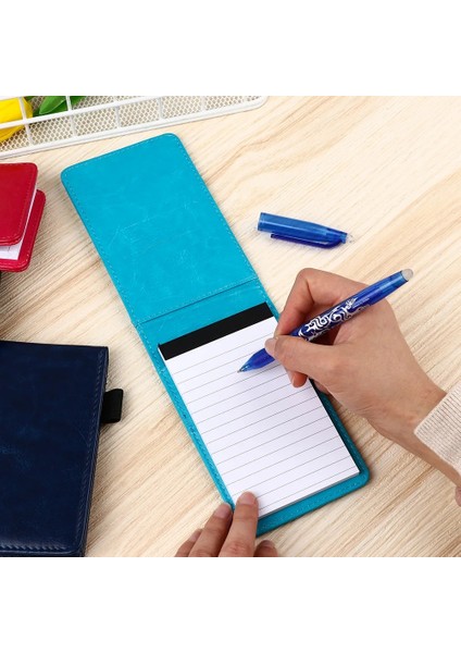 Pembe 17.5X10 cm Mini Cep Dizüstü Çok Fonksiyonlu A7 Günlük Planlayıcısı Notlar Çalışma Not Defteri Deri Not Defteri Yedekler Bloknot (Yurt Dışından) fırsatları