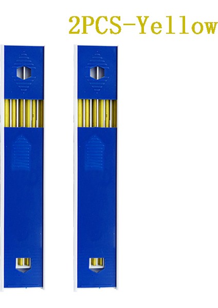 Sarı Set A 2.0mm Metal Mekanik Kalem Seti Renkli Kurşun 2b Silinebilir Öğrenci Sanat Kroki Çizim Araçları Okul Ofis Malzemeleri Kırtasiye (Yurt Dışından) fiyatları