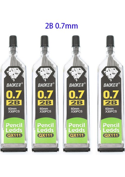 2b 0.7mm 4 Takım/set, Basın Plastik Aktivite Kalemi Basit 2b Çalışma Kırtasiye Yazma Boyama Çocuklara Hediye 0.5/0.7mm (Yurt Dışından) fiyatları