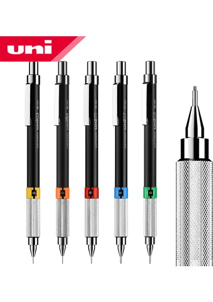 0.7mm 1 Adet Uni Mitsubishi Kalem M5-552 0.3/0.5/0.7mm Profesyonel Çizim Otomatik Kalem Metal Kalemlik Öğrenci Boyama (Yurt Dışından)