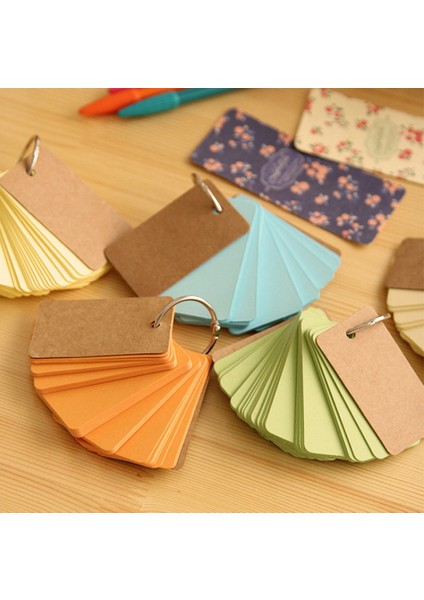 Yeşil Taşınabilir Dizüstü Gevşek Yaprak Not Defteri Yüzük Personel Öğrenciler Için Yapışkan Not Kawaii Kırtasiye Günlüğü Kartları Tarzı Broşür Broşür (Yurt Dışından)