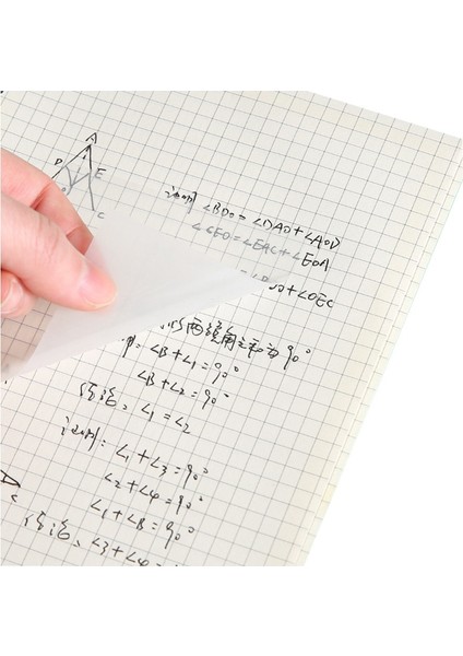 7x9.5 cm Yeşil Renkli Pet Temizle Yapışkan Notlar Bloknot Şeffaf Yapışkan Notlar Kendinden Yapışkanlı Yapışkan Not Not Kağıdı Öğrenci Ofisi Için (Yurt Dışından)