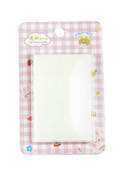 7.5x5 cm Şeffaf Yapışkan Not Pedleri Memo Kendinden Yapışkanlı Çıkarılabilir N Kez Yazma Günlük Planlayıcı Çocuklar Gençler Yetişkinler Için 50 Parça (Yurt Dışından) fiyatları