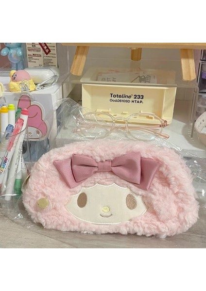 S Peluş Sevimli Kalem Kutusu Çantası Kızlar Için Kawaii Kalem Kılıfı Kutusu Büyük Kapasiteli Öğrenci Okula Dönüş Malzemeleri Kore Kırtasiye Kutuları (Yurt Dışından) fırsatları