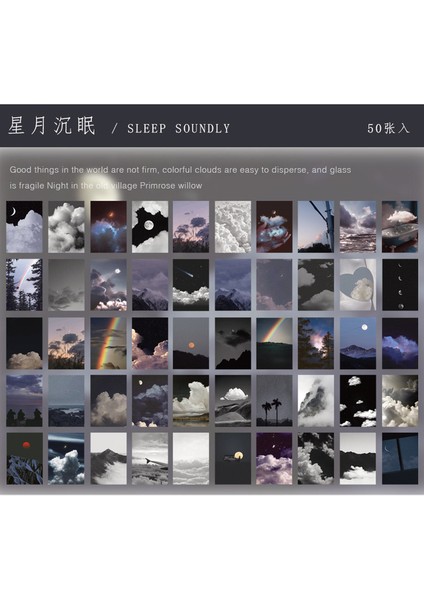 F 50 Adet Ins Stil Estetik Gökyüzü Manzara Mini Kitaplar Deco Kırtasiye Mermi Günlüğü Çıkartmaları Not Defteri Zanaat Yapışkan Notlar (Yurt Dışından) fiyatları