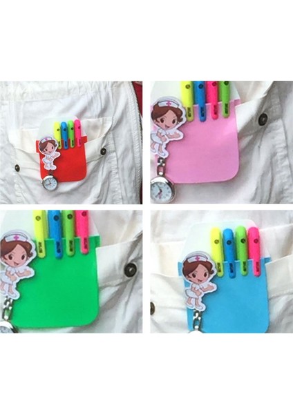 Gn 5 Adet/torba Pvc Kalem Çanta Kalem Kutusu Cep Koruyucu Ofis Hastane Doktor Hemşire Kaynağı (Yurt Dışından) modelleri