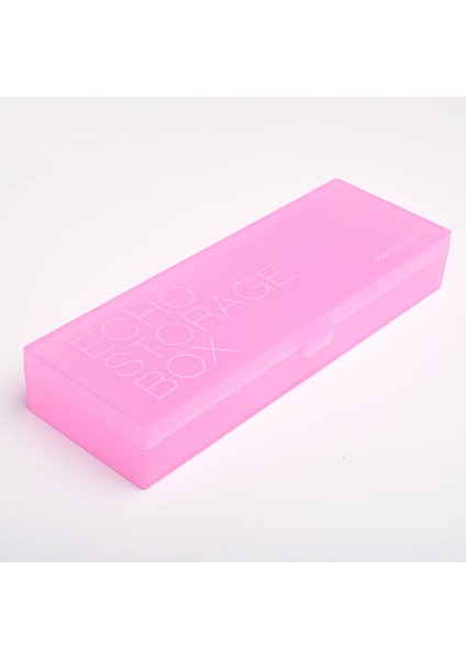 Kaco Echo Saydam Plastik Kalem Kutusu Şeker Renk Çok Fonksiyonlu Kırtasiye Malzemesi Saklama Kutusu Çocuk Öğrenci Kalem Kutusu (Yurt Dışından) fiyatları