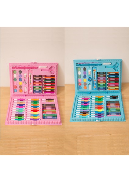 Çok Fonksiyonlu 86 Parça Set Çocuk Boyama ve Kırtasiye Seti (Yurt Dışından) indirimleri
