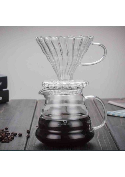 Coffee Tools Cam Kahve Demleme Cam Kulp (Ckd-60) - V