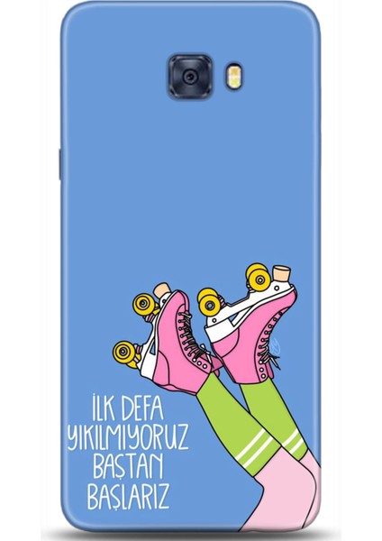 Samsung Galaxy C9 Pro Kılıf Hd Baskılı Kılıf - Followed Institution 0467