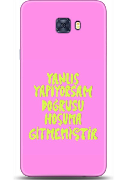 Samsung Galaxy C7 Pro Kılıf Hd Baskılı Kılıf - Followed Institution 0465