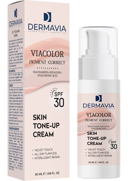 Viacolor Pigment Correct Spf +30 Cilt Tonlama Kremi Gün Boyu Etkili