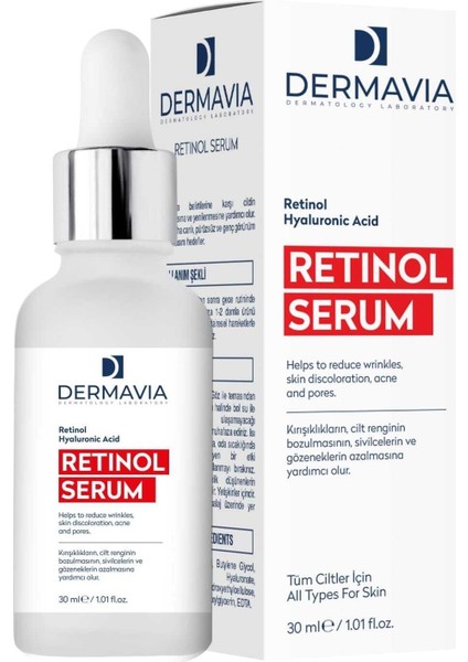 Onarıcı, Besleyici & Yenileyici Retinol Serum Genç Görünüm 30 ml