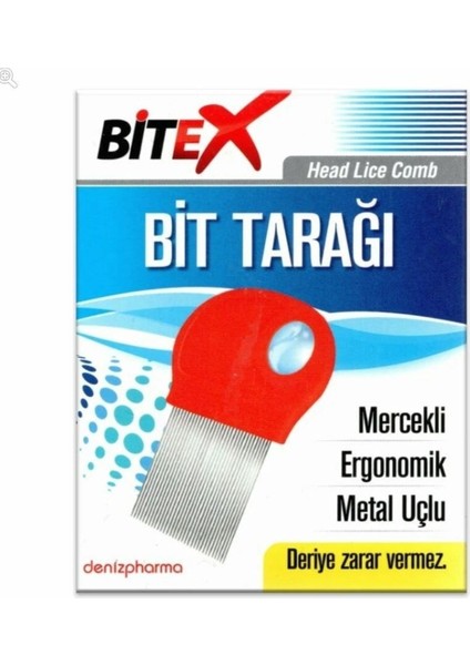 Bit Tarağı Metal Mercekli 8699956001203