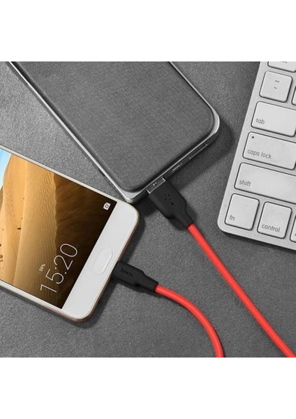 Hc Seri Super Şarj 1mt 3A USB To Type-C Şarj Kablo ve Veri Aktarım Kablosu Type-C Ultra Hızlı Data ve Şarj Kablosu
