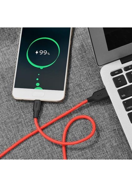 Hc Seri Super Şarj 1mt 3A USB To Type-C Şarj Kablo ve Veri Aktarım Kablosu Type-C Ultra Hızlı Data ve Şarj Kablosu