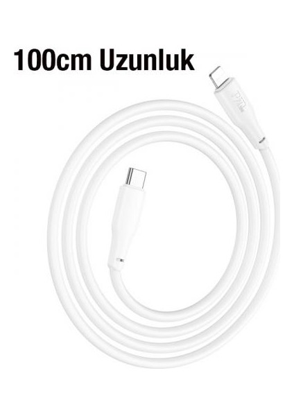 Hc Seri 1mt 20W Type-C To iPhone Şarj Kablosu iPhone 11 12 13 14 Pro Max Şarj Data Kablosu