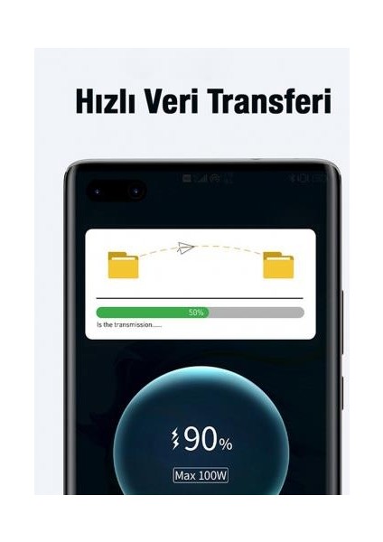Hc Seri Super Şarj Örgü Tasarım 1mt 60W Type-C To Type-C Şarj Kablo ve Veri Aktarım Kablosu Type-C Ultra Hızlı Data ve Şarj Kablosu