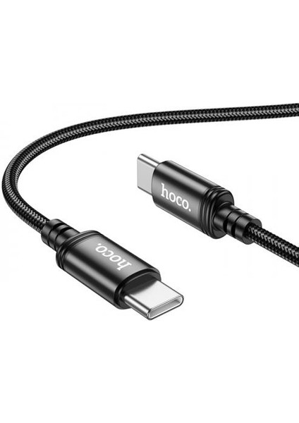 Hc Seri Super Şarj Örgü Tasarım 1mt 60W Type-C To Type-C Şarj Kablo ve Veri Aktarım Kablosu Type-C Ultra Hızlı Data ve Şarj Kablosu