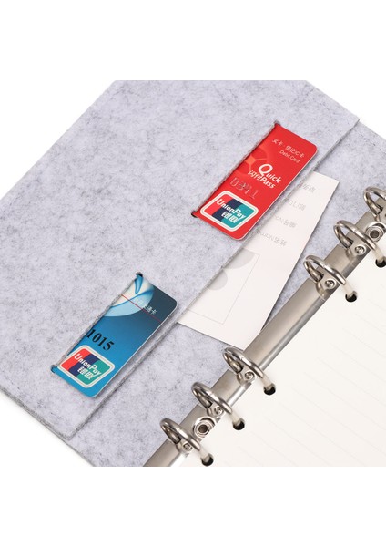 Yeşil A5 Yeni A5 A6 Keçe Kabuk Defter Bezi Kumaş Defter Halka Bağlayıcı Günlüğü Defter Kağıdı Tutucu Taşınabilir Günlüğü Kırtasiye Hediye (Yurt Dışından) fırsatları