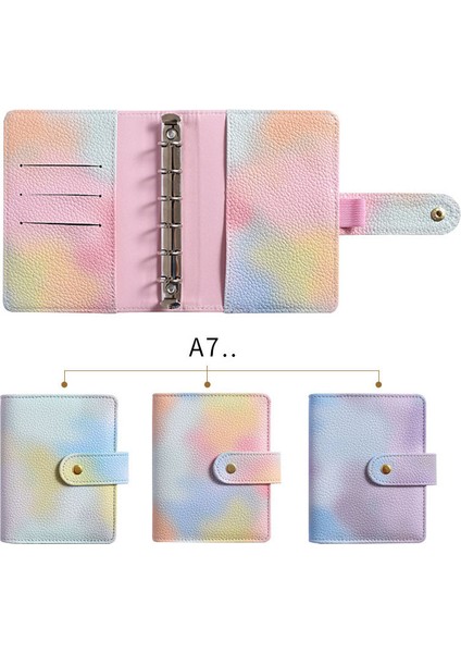 4 Adet Etiket 1 A7 A7 Pu Deri Bağlayıcı Defter Gündem Planlayıcısı Nakit Sistemi Seti, Para Bütçe Tasarrufu Için Bağlayıcı Cep Fatura Organizatör Bağlayıcı Konut (Yurt Dışından)