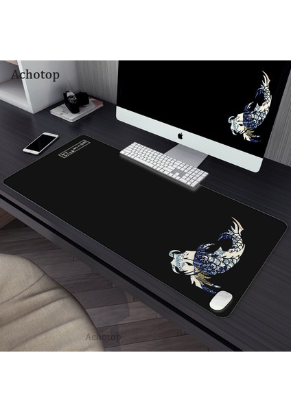 Balık WA00295 (6) 300X700X3MM Büyük Tai Chi Balık Mousepad Gamer Xxl Oyun Mouse Pad Kauçuk Su Geçirmez Büyük Dizüstü Dizüstü Bilgisayar Masası Mat Oyun Nötr Fare Mat (Yurt Dışından)