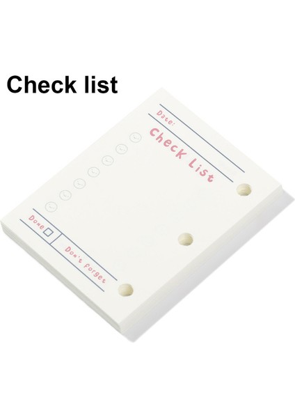 C-B 60 Sayfa Yaratıcı 3 Delik Gevşek Yaprak Dolum Defter Kapağı Mini Dosya Klasörü El Hesabı Günlüğü Halka Bağlayıcı Iç Sayfalar Günlüğü Kitap Taşınabilir (Yurt Dışından)