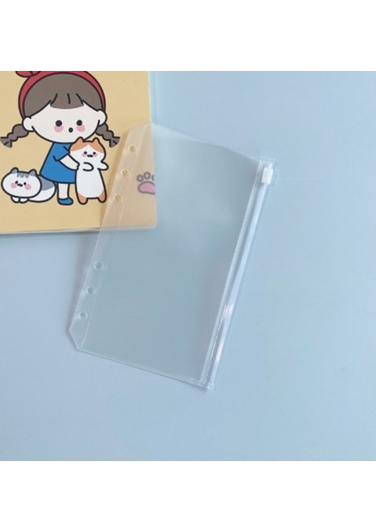 Pvc Çanta A5 Cetvel A4 B5 A5 A6 A7 Pp Mat Buzlu Planlayıcısı Gündem Dokibook 6 Delik Gevşek Yaprak Spiral Defter Organizatör (Yurt Dışından)