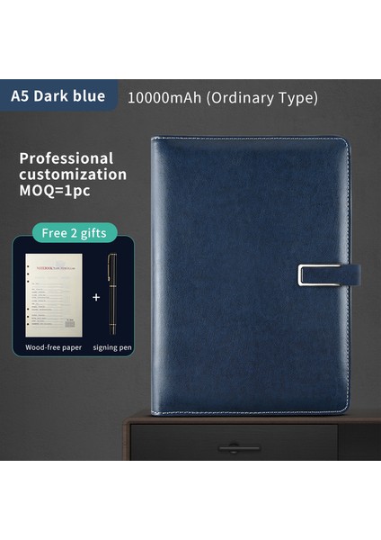 Dkblu Pb A5 Kpop R61 Ofis Dizüstü Bilgisayarları Kablosuz Şarj Cihazı Dergisi Planlayıcısı Gündem 16G U Disk Güç Bankası Kayıt Gevşek Yaprak Kağıt Defter (Yurt Dışından)