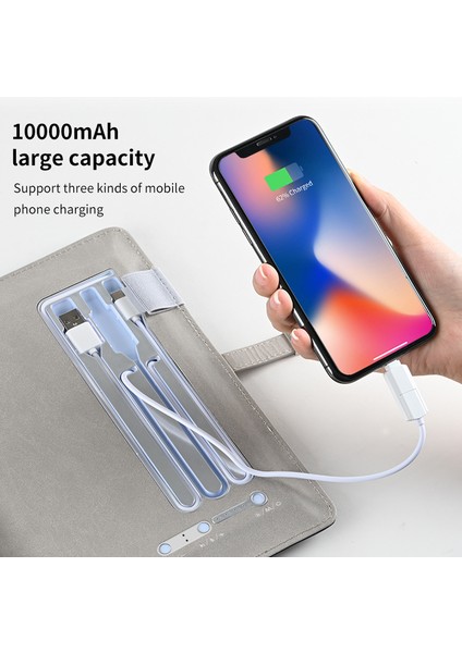 Dkblu Pb A5 Kpop R61 Ofis Dizüstü Bilgisayarları Kablosuz Şarj Cihazı Dergisi Planlayıcısı Gündem 16G U Disk Güç Bankası Kayıt Gevşek Yaprak Kağıt Defter (Yurt Dışından) fırsatları