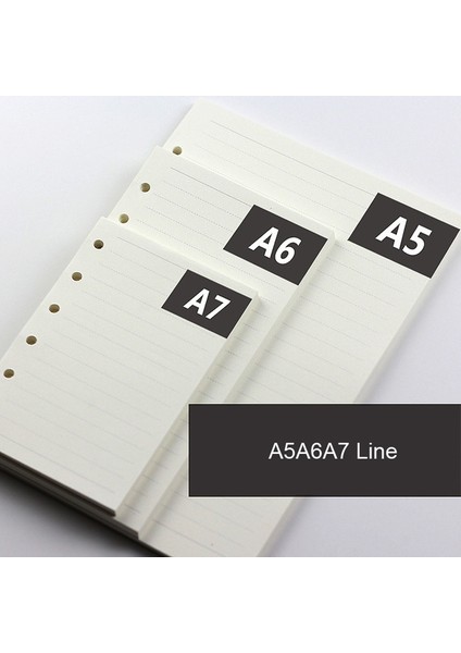 Aylık A6 A5 A6 A7 Woodfree Baskı Kağıdı Planlayıcısı Filofax Yaratıcı Ofis Dizüstü Bilgisayarı Için Iç Sayfalar Spiral Dolgu Kağıtları Bağlayıcı Iç Sayfa (Yurt Dışından)