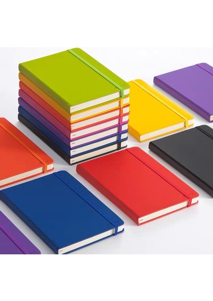 Turuncu A5 A5 A6 Kırmızı Mavi Elastik Bağlama Yaratıcı Iş Ofis Dizüstü Kitap Öğrenci Günlüğü Not Defteri Ofis Kırtasiye (Yurt Dışından) fiyatları