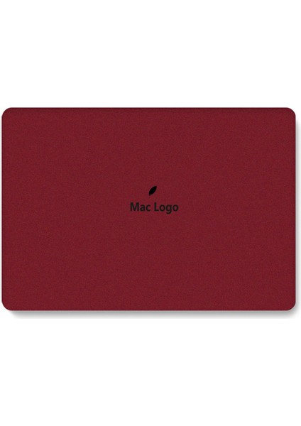 Şarap Kırmızı 2023 Pro 16 A2780 Quicksand Sert Kabuk Laptop Çantası MacBook Yeni Çip M1 Hava 13 Pro 13 2022 Macbook Pro 14 Pro 16 Yeni Hava 13.6 M2 Yumuşak Kılıf (Yurt Dışından)