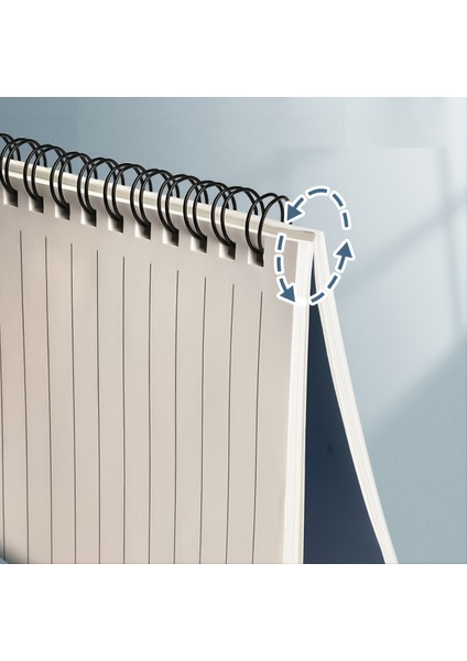 A5 4ADET A5 Basit Kalınlaştırılmış Kapaklı Defter, 40 Sayfa Mavi (Yurt Dışından) fırsatları