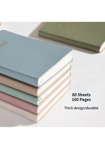 Gök Mavisi A6 Kare Basit Küçük A6 Mini Cep Defter Astarlı / Düz / Kare Günlük (Yurt Dışından) modelleri