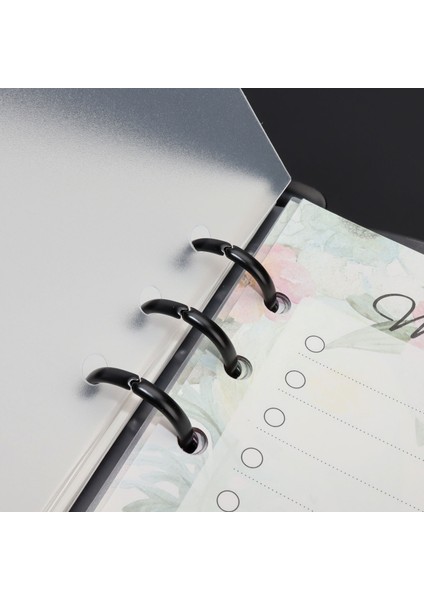 Gül Altın Etiket 6 Adet A6 A5 Pvc Şeffaf Defter Spiral Bağlayıcı Dizin Ayırıcı Sayfa Bölücüler Günlüğü Kitap Etiket Kırtasiye (Yurt Dışından) fırsatları