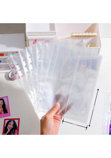 4 Izgara 10 Adet A5 10 Adet Lazer A5 Bağlayıcı Dolum Cepler Kollu Toploader Fotoğraf Kartları Dizüstü DIARY3INCH 5 Inç Fotoğraf Albümü Iç Kollu (Yurt Dışından)