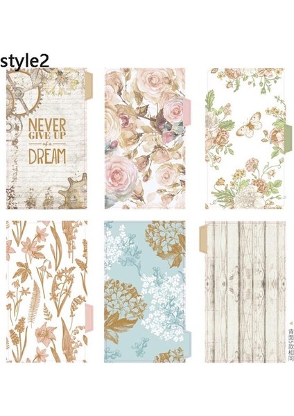 Dizin Sayfası A5 45 Sayfa A5 A6 Gevşek Yaprak Defter Kağıdı Yedek Spiral Ciltleyici Dizin Iç Sayfa Günlük Aylık Haftalık Ajanda (Yurt Dışından)