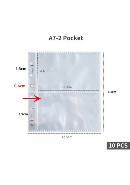 A7-2 Cep Şeker Renk A5/a7 Pu Deri Bağlayıcı Fotoğraf Kartları Kapak Sevimli Kpop Gevşek Yaprak Toplama Kitap Fotoğraf Kartları Albümü Depolama Kitap Kırtasiye (Yurt Dışından)