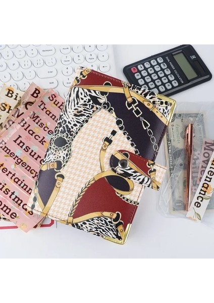 Kahverengi A6 A6 Kelebek Acıbadem Kurabiyesi Renkli Pu Deri Dıy Bağlayıcı Defter Kapağı Günlüğü Gündem Planlayıcısı Kağıt Kapağı Okul Kırtasiye (Yurt Dışından)
