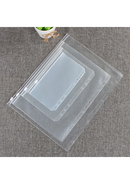 Fermuarlı Çanta A5 6 Delik 2 Paket Üst Yan Planlayıcı Günlük Bölücüler A5 A6 A7 B5 A4, Siyah Kraft Beyaz Dizin Ayırıcı Kağıt Kontrol Paneli (Yurt Dışından)