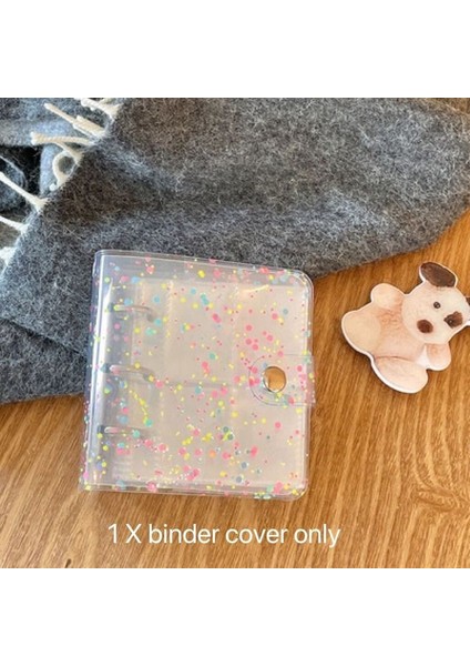 1 Kapak Sadece Mınkys Yeni Varış Kawaii Bling Yıldız 1/2/3 Inç Kpop Fotoğraf Kartları Kitap Toplamak 3 Halka Bağlayıcı Kartları Organizatör Kitap Kırtasiye (Yurt Dışından)