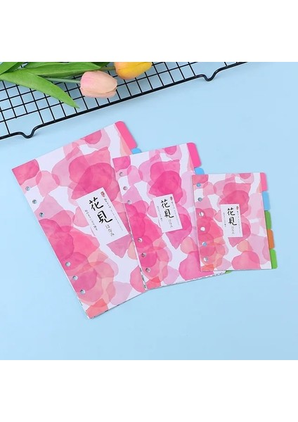 Ndex Sayfa 3 A7 1 Pc Şeffaf Renkli Plastik Klip Dosya Klasörü A5 A6 Defter Gevşek Yaprak Halka Bağlayıcı Planlayıcısı Gündem Okul Ofis Kırtasiye (Yurt Dışından)